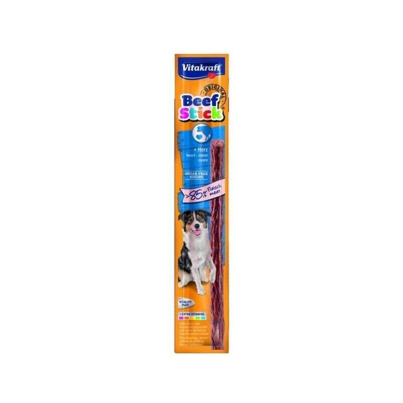 Golosina Para Perros Vitakraft Beef Stick Corazones De Ternera 12g