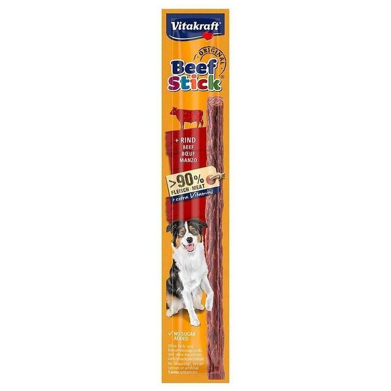 Golosina Para Perros Vitakraft Beef Stick With Beef 12 G