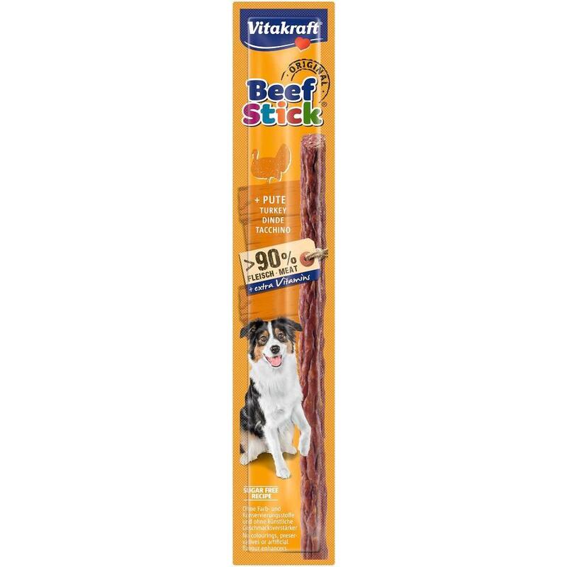 Golosina Para Perros Vitakraft Beef Stick With Turkey 12 G