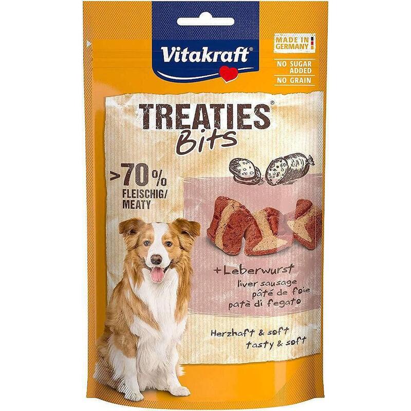 Golosina Para Perros Vitakraft Treaties Bits With Liver 120 G