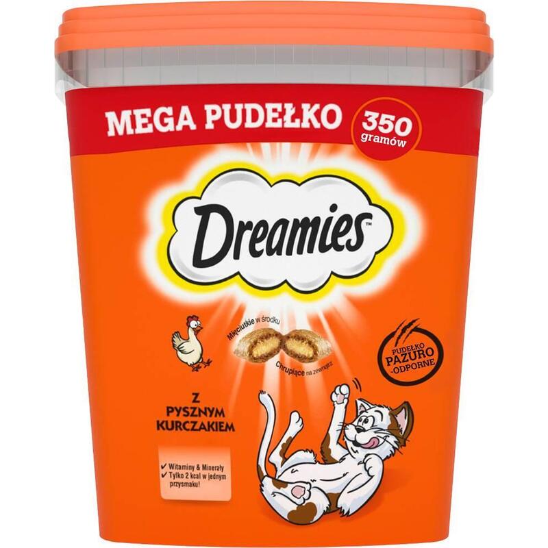 Golosinas Para Gatos Dreamies Mezcla De Sabores Con Pollo Y Queso 2x350 G