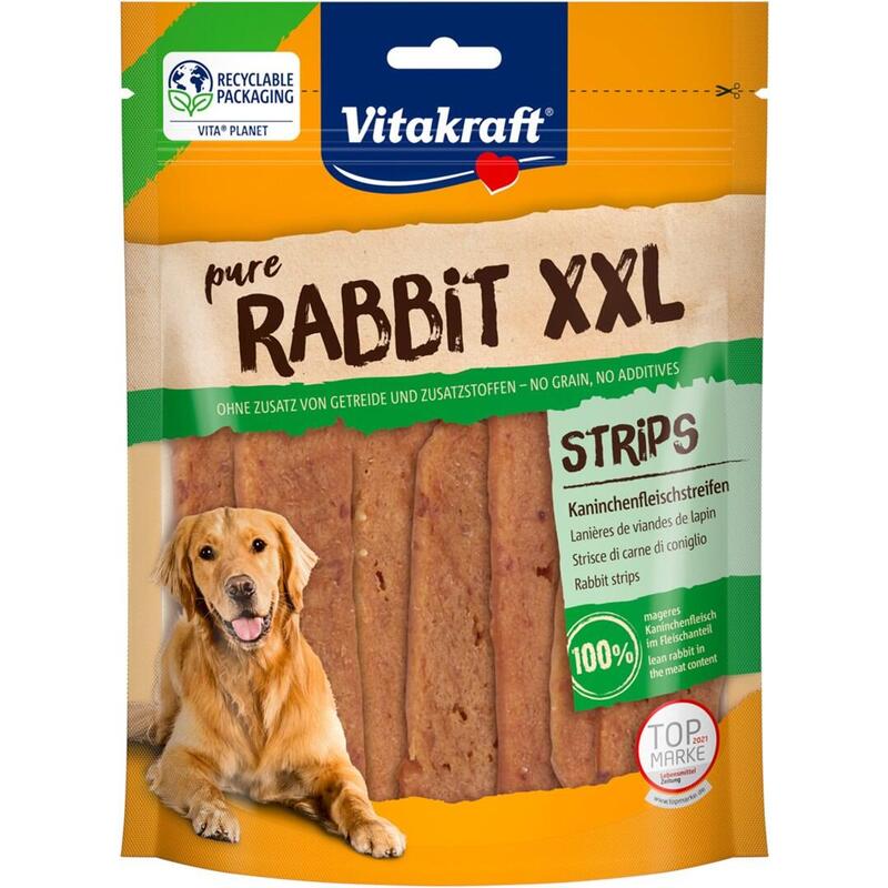 Golosinas Para Perros Vitakraft Pure Rabbit Strips 250 G