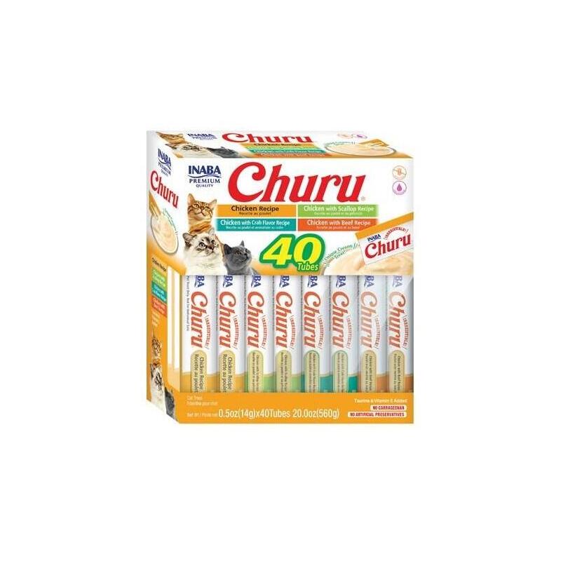 Goma Para Gatos Inaba Churu Variety Box Chicken 40 X 14g
