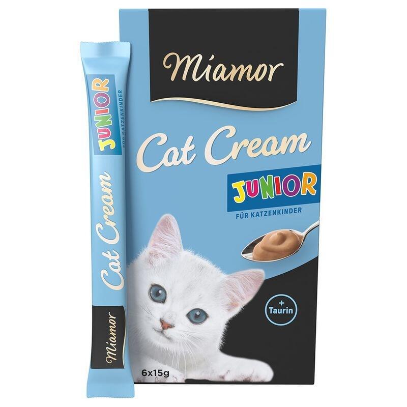 Goma Para Gatos Miamor Cat Cream Junior - 6 X 15g