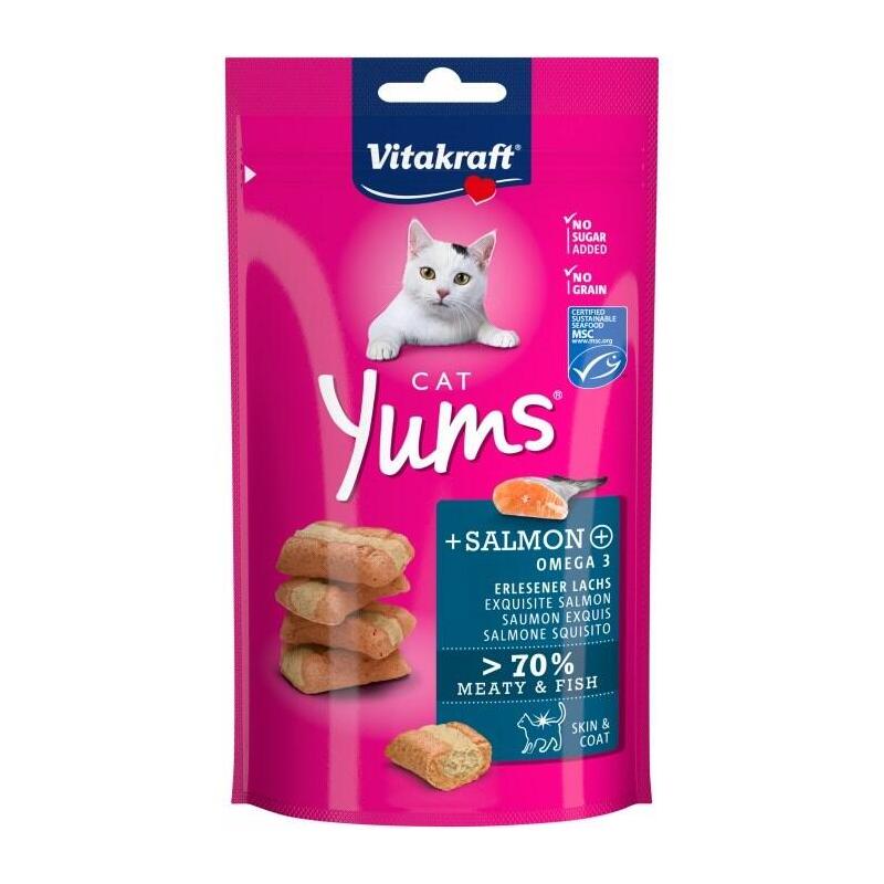 Goma Para Gatos Vitakraft Cat Yums Salmon 40g