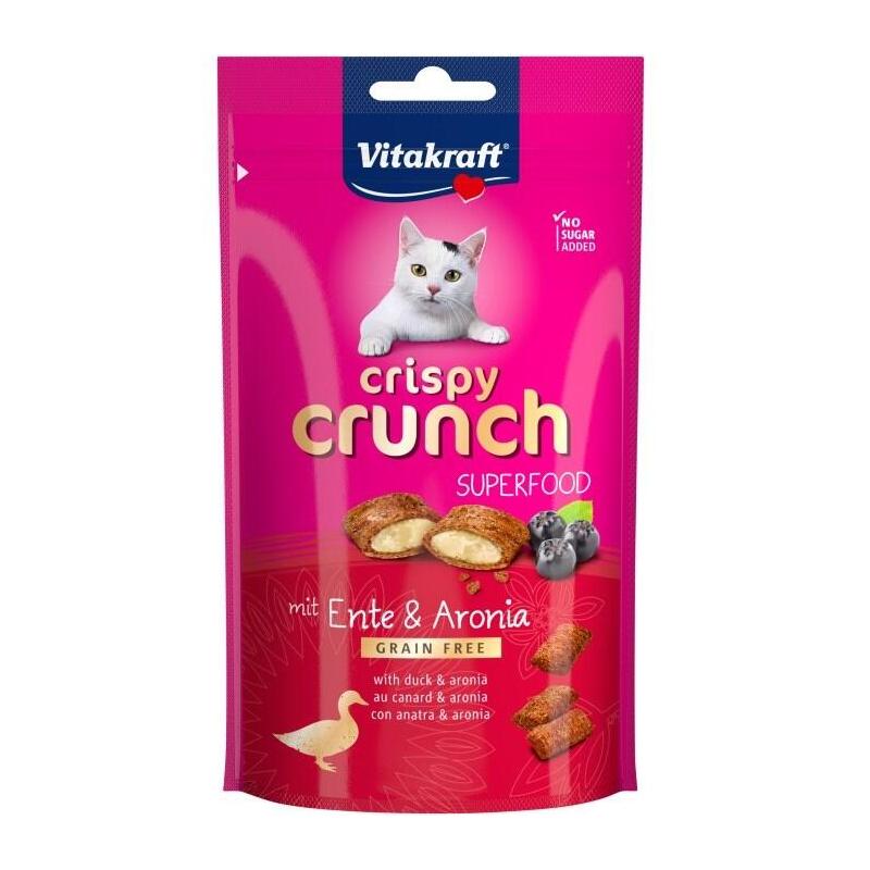 Goma Para Gatos Vitakraft Crispy Crunch Duck With Chokeberry 60g