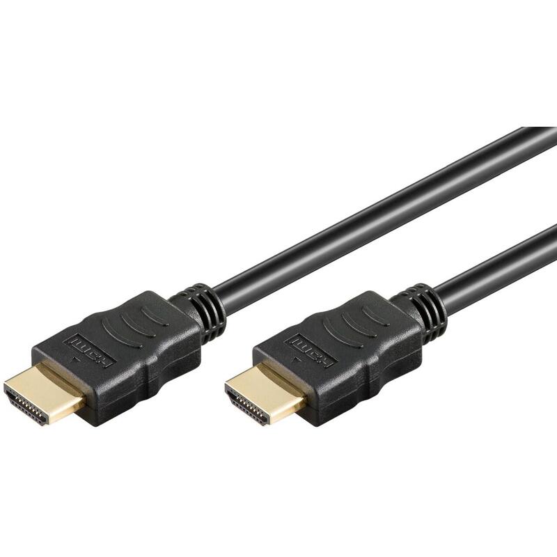 Goobay 80105 High Speed Hdmi Cable With Ethernet, Gold-Plated, 5 M
