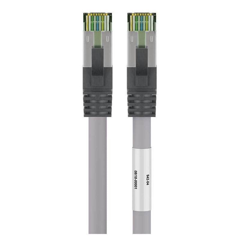 Goobay Cable De Red Cat 8.1, S/Ftp (Pimf) 5 M, Gris 55139
