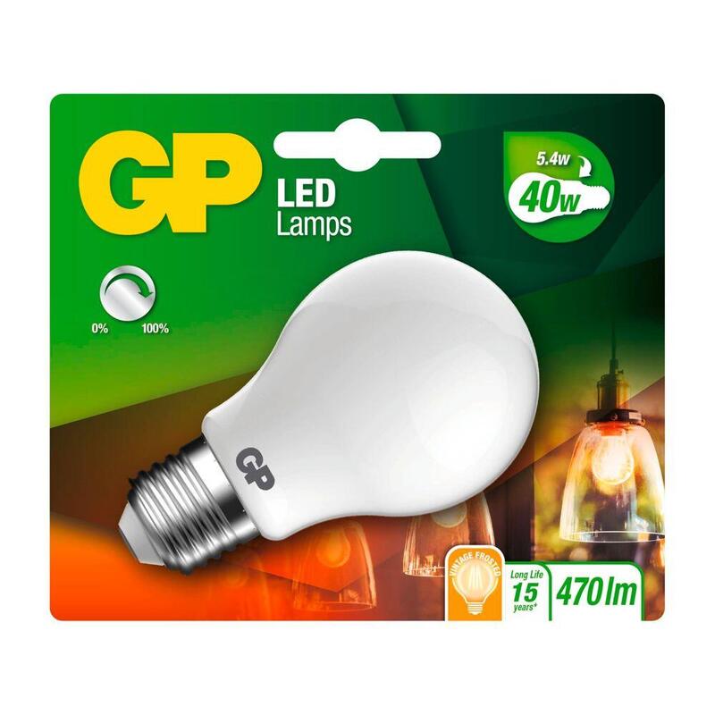Gp Lighting Filament Classic E27 Led 7w Dimmable Gp 078227