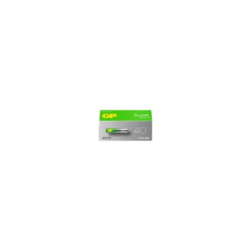 Gp Super Alkaline Batterie Aaa Micro 1,5v 40er Pack *Neu*