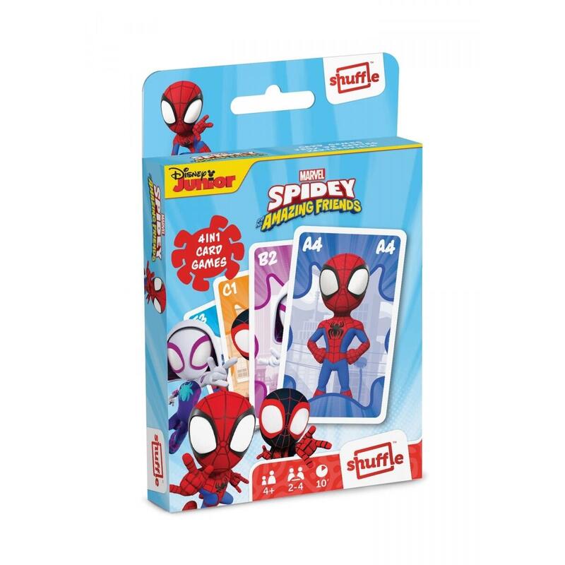 Gra Karciana Shuffle Fun 4w1 Marvel Spidey I Super-Kumple