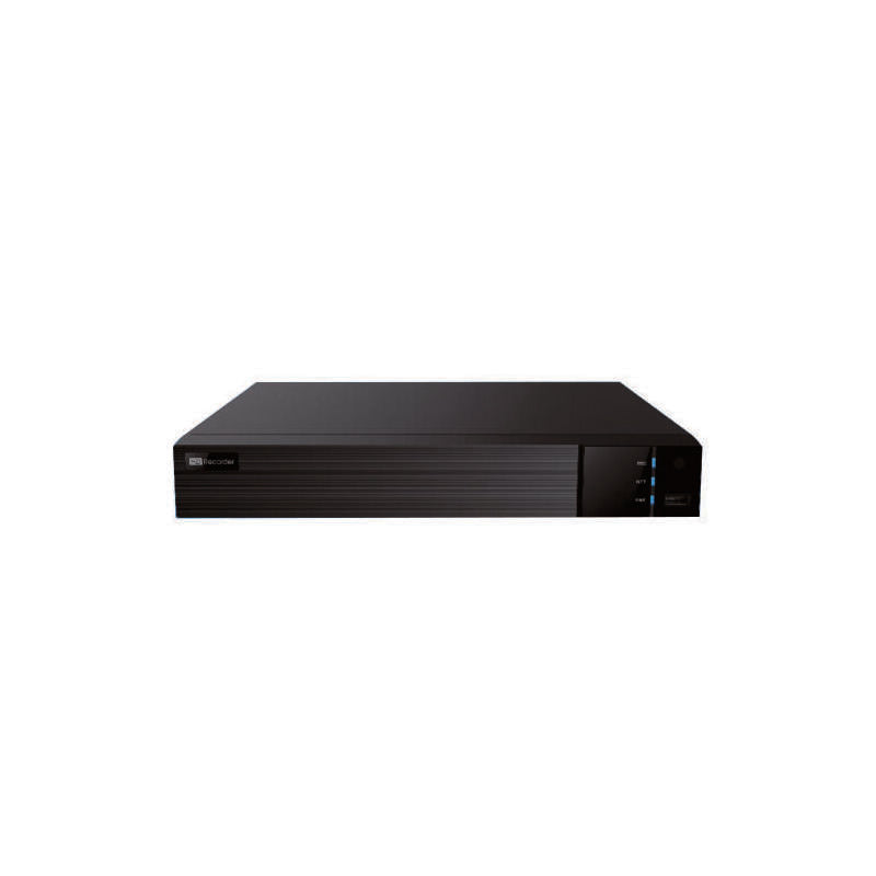 Grabador Nvr Ip 16ch 8mp 1hdd Vca Facial Matrículas Perímetro