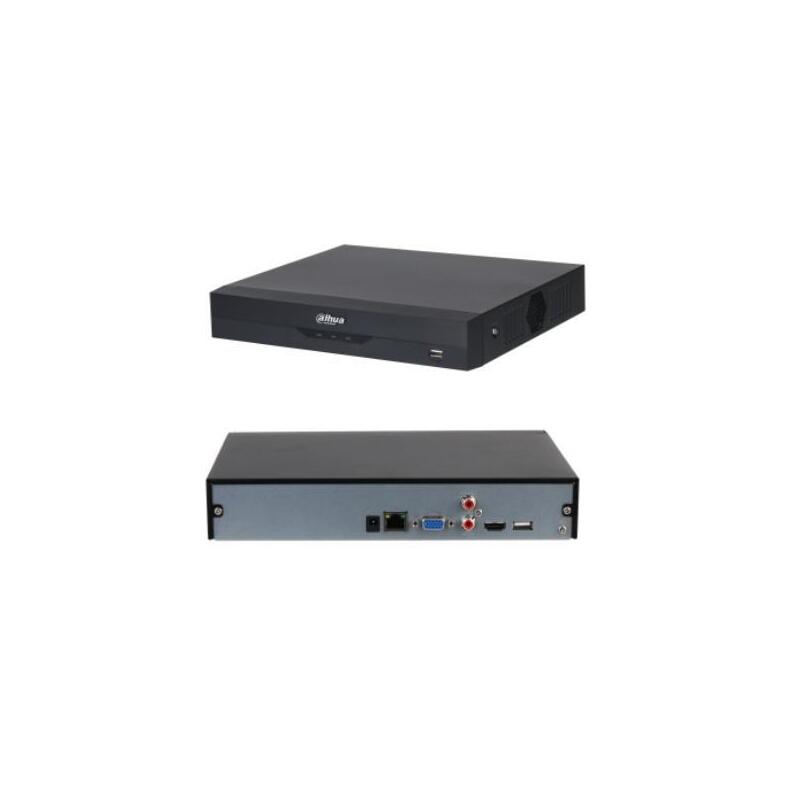 Grabadora De Vídeo En Red Dahua Nvr4116hs-Ei Compacta De 16 Canales Y 1 Hdd Wizsense