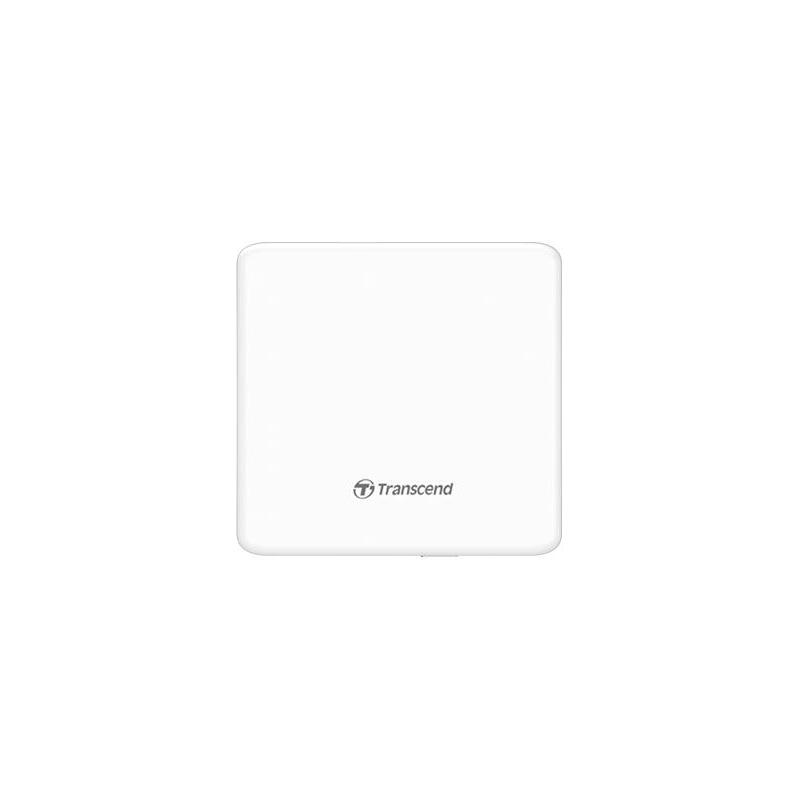 Grabadora Externa Transcend Ts8xdvds-W Unidad De Disco Óptico Blanco Dvd±Rw