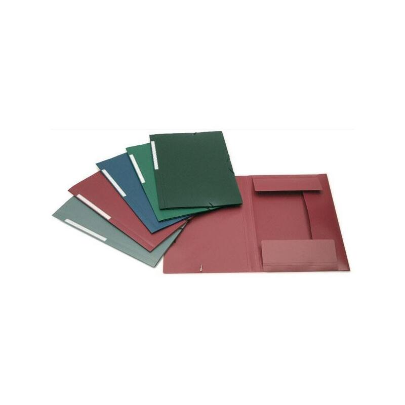 Grafoplás Carpeta Polygraf 3 Solapas Y Cierre Con Goma De Polipropileno Semirígido Folio Negro