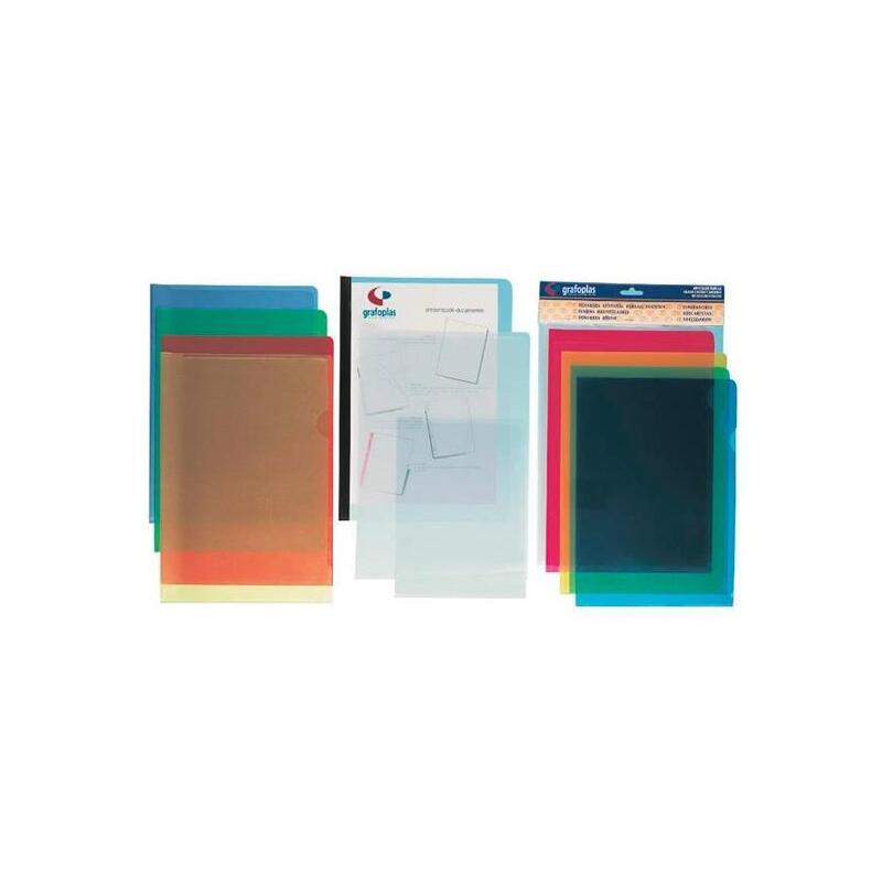 Grafoplas Dossier Uñero A4 Polipropileno Verde Bolsa -10ud-