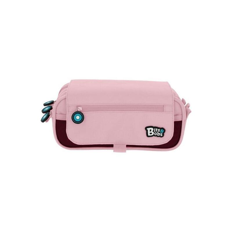 Grafoplás Portatodo Triple C/Solapa Bits&Bobs Rosa Soft