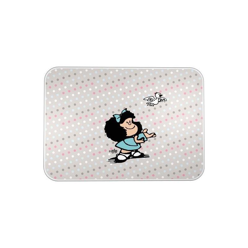 Grafoplás Vade De Sobremesa 47x33cm Pvc Rígido Antideslizante Mafalda Bird