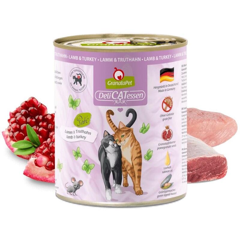 Granatapet Delicatessen Losos I Indyk Karma Mokra Dla Kota 800g