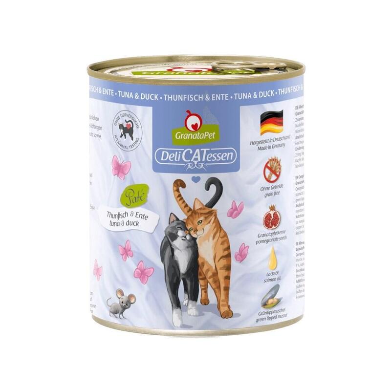 Granatapet Delicatessen Tunczyk I Kaczka Karma Mokra Dla Kota 800g