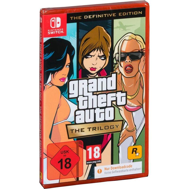 Grand Theft Auto: The Trilogy - Definitive Edition(Code In Box)
