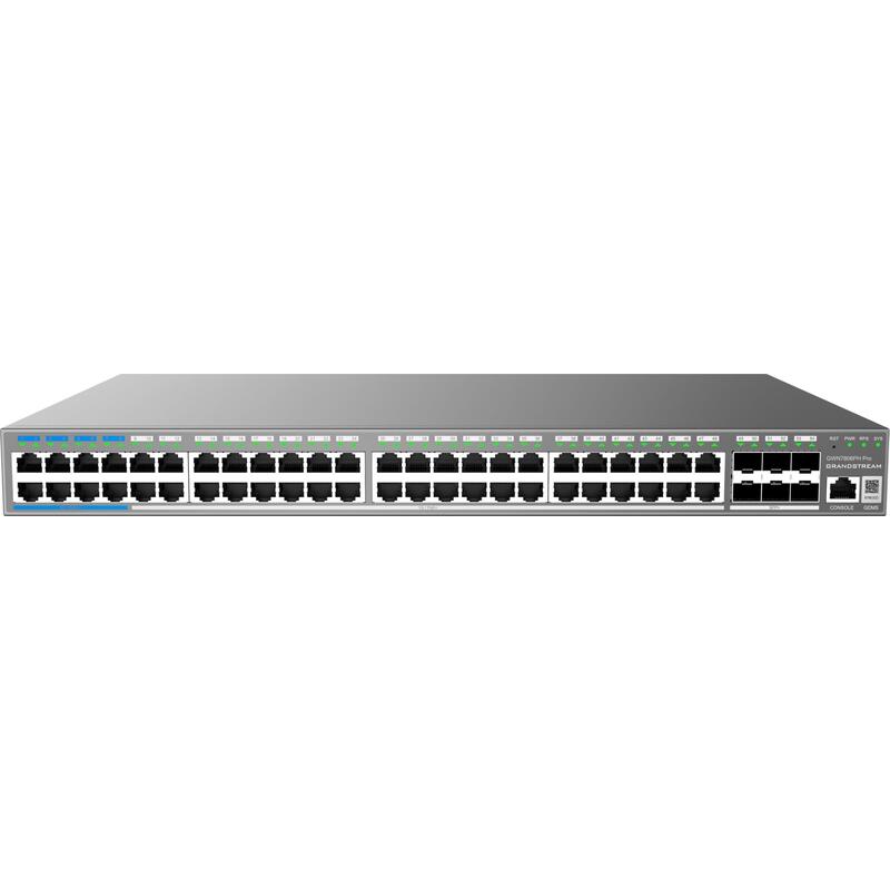 Grandmream Gwn7806ph Pro ? Enterprise Layer 2++ Managed Switch ? 48× Gigabit Rj45 (Poe/Poe+) + 6× Gigabit Sfp+