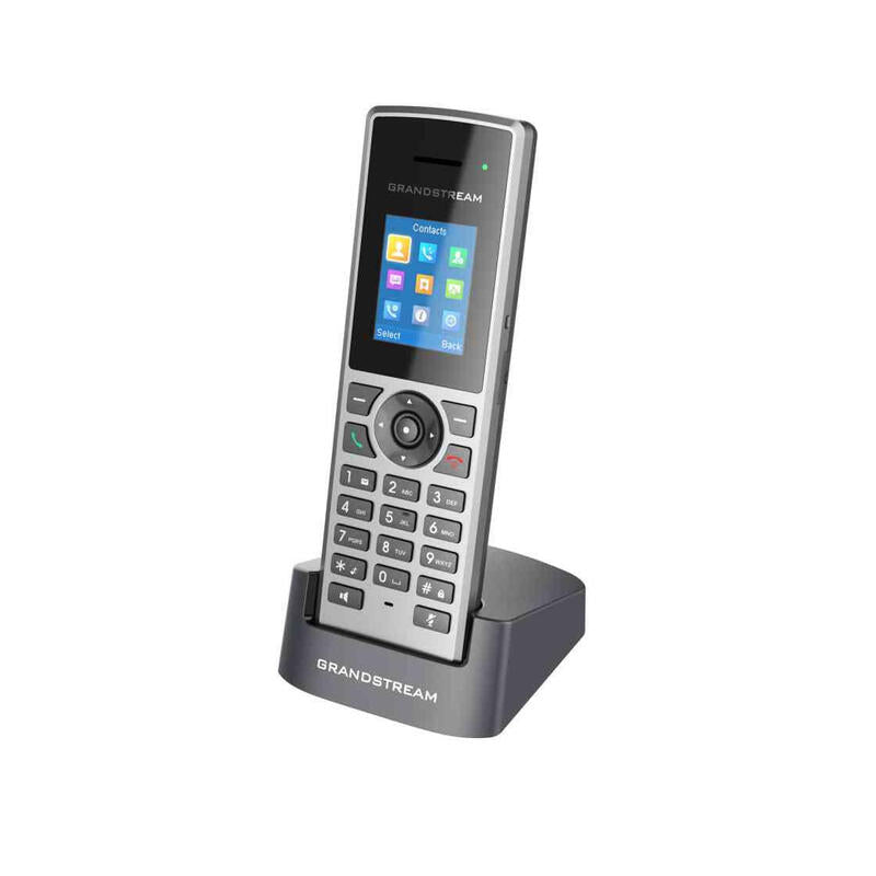 Grandstream Networks Dp722 Teléfono Ip Negro, Gris Terminal Inalámbrico Tft 10 Líneas