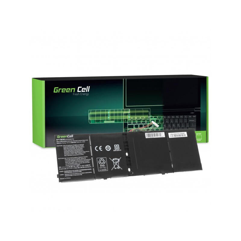 Green Cell Batería Para Acer Aspire V5-552 V5-572 V5-573 V7-581 R7-571 / 15v 3400mah