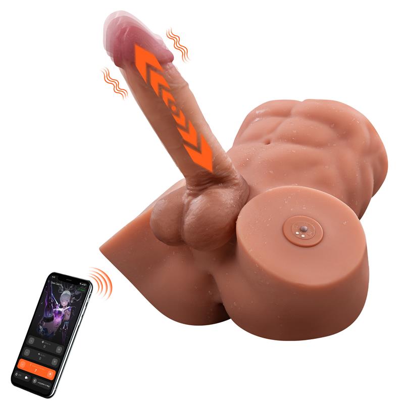 Gretel Masturbador Con Thrusting Y Dildo Desmontable