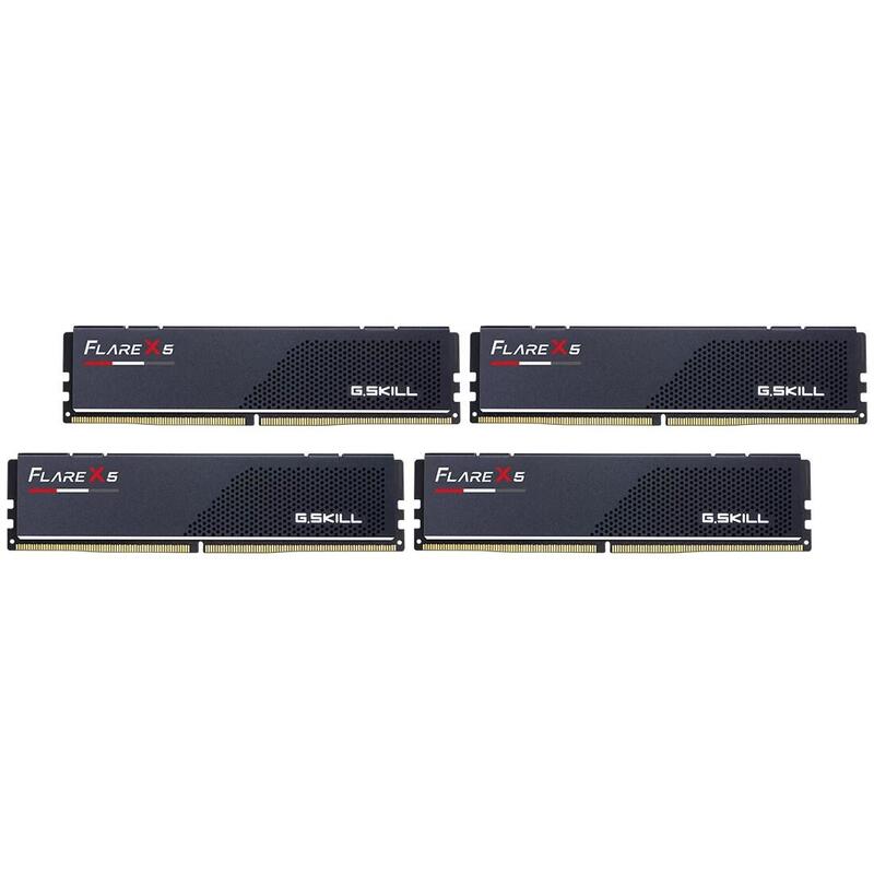 G.Skill Dimm 192 Gb Ddr5-6000 (4x 48 Gb) Quad-Kit (Negro, F5-6000j2836g48gx4-Fx5, Flare X5, Amd Expo) F5-6000j2836g48gx4-Fx5