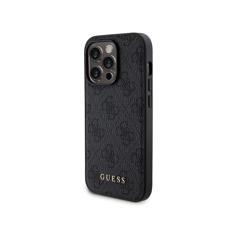 Guess Bundle Pack Magsafe 4g Metal Gold Logo - Zestaw Etui + Power Bank 5000mah Magsafe Iphone 13 Pro Max (Negro)