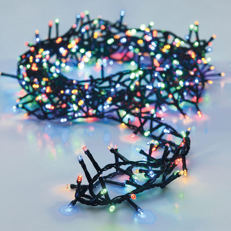 Guirnalda Led "Tipo Espino" 560 Leds Multifuncion Extra Multicolor 14m
