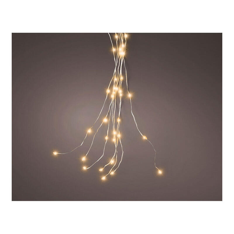 Guirnalda Micro Led 640 Leds Luz Calida Fija 6,90m