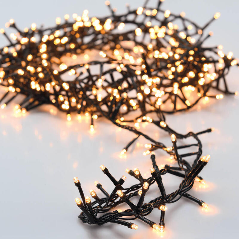 Guirnalda "Tipo Espino" Multifuncion 700 Leds Luz Calida Exterior Ip44 17m
