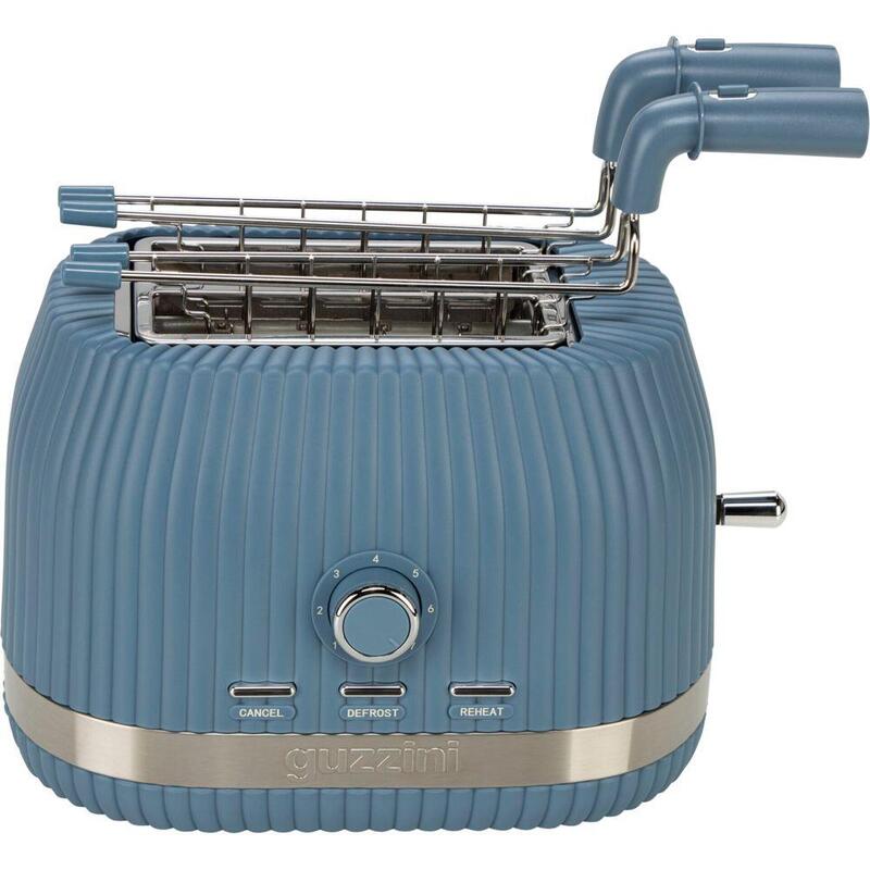 Guzzini Sous Chef Toaster Mit Klappbaren Zangen, Navy Blue