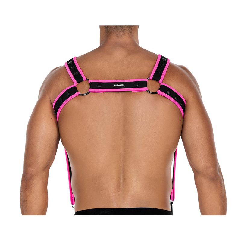 Arnés H4rness05 De Pecho Neon Rosa Talla Única