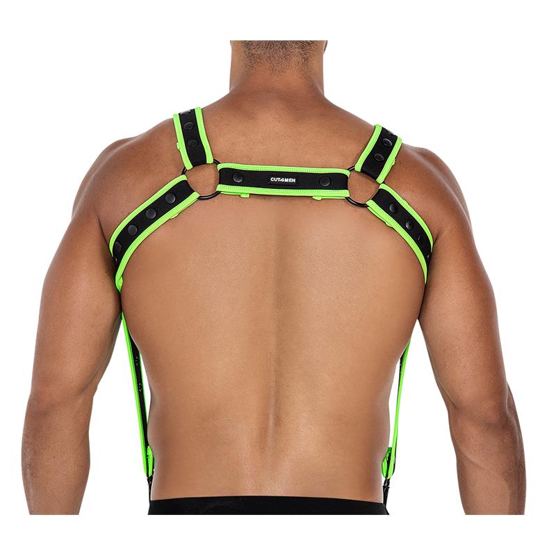 Arnés H4rness05 De Pecho Neon Verde Talla Única