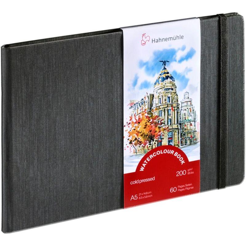 Hahnemühle Watercolour Book A 5 Landscape Format 60 Pages 200g