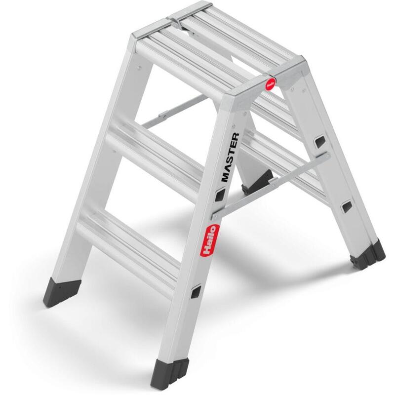 Hailo Master D80 2 X 3 Steps Double-Sided Folding