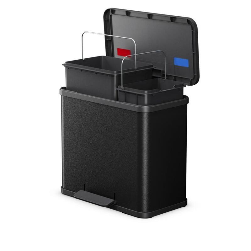 Hailo Öko Duo Plus L Black, Matte