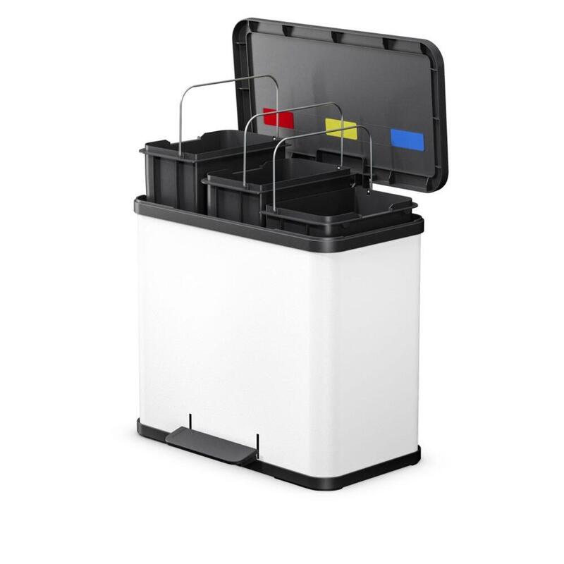 Hailo Öko Trio Plus L White, Matte