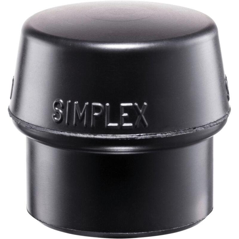 Halder Impact Insert For Simplex Soft-Face, D.40, Rubber Comp.