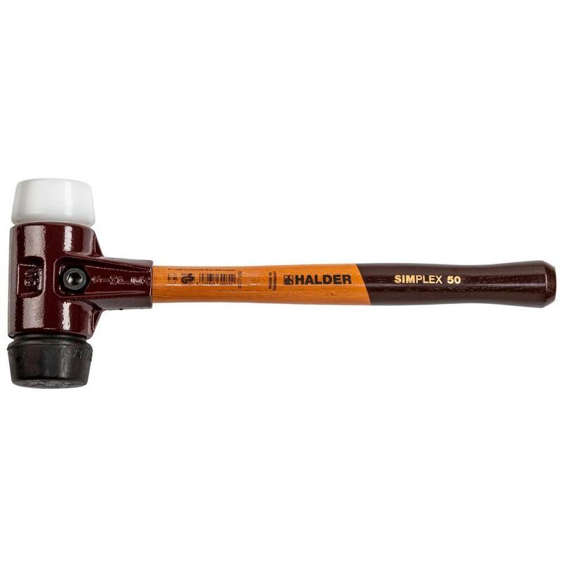 Halder Simplex Soft-Face Mallet 50 Comp. Rubber/Plast. Te Simpl