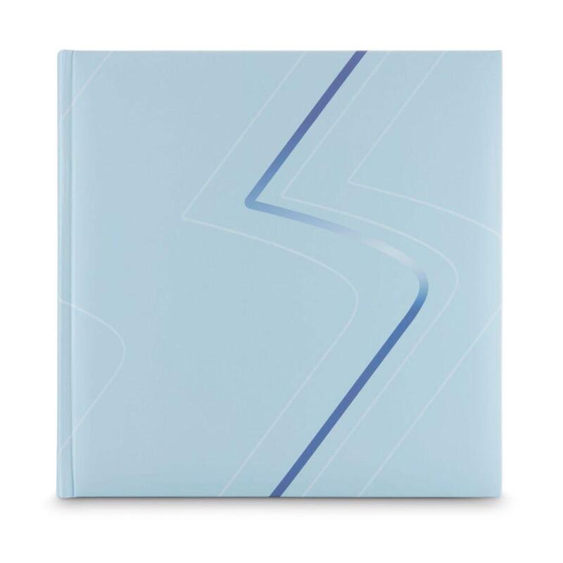 Hama Jumbo-Album Fancy , 30x30 Cm, 80 Weisse Seiten, Blau