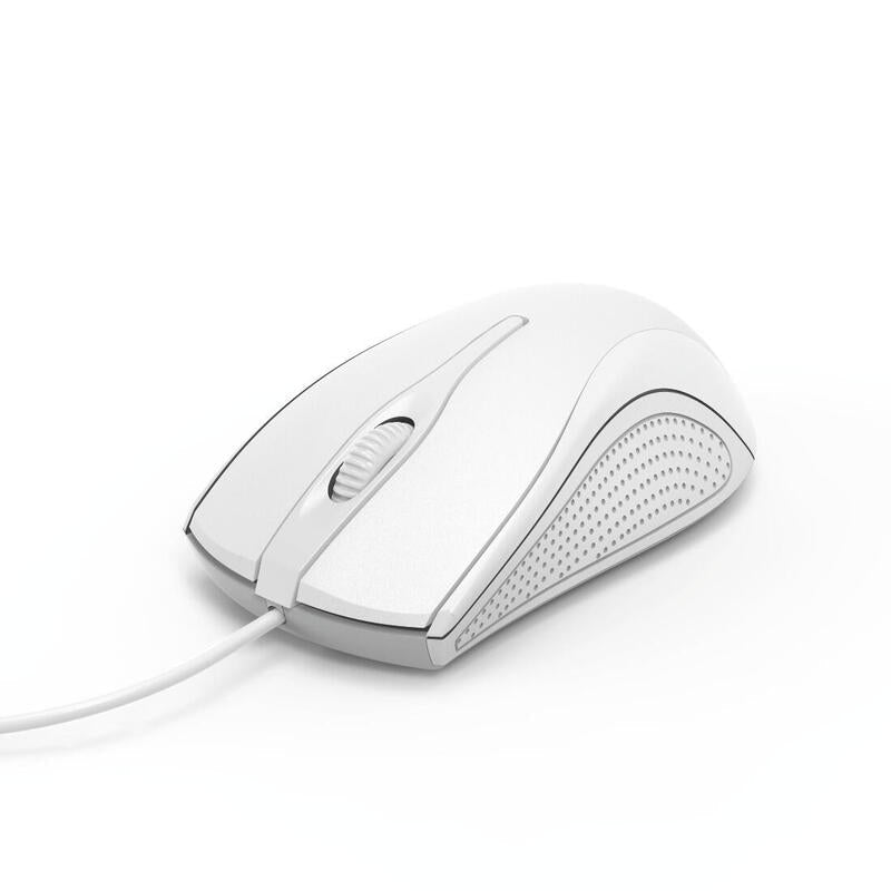 Hama Mc-200 Ratón Mano Derecha Usb Tipo A Óptico 1200 Dpi Blanco