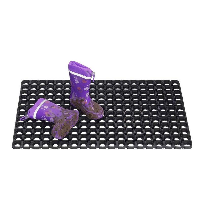 Hamat Fussmatte Domino 100,0 X 150,0 Cm Negro