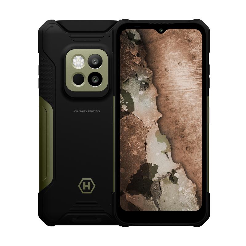 Hammer Construction 2 Thermal 5g Me (Green) Ds 6.58" Ips 1080x2408 2ghz 256gb 8gb Ram Android 14 Microsd Wifi,Bt,5g