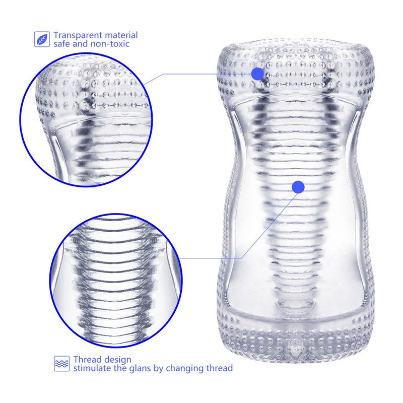 Hannx2 Masturbador Manual Ultimate Doble Salida 5.5