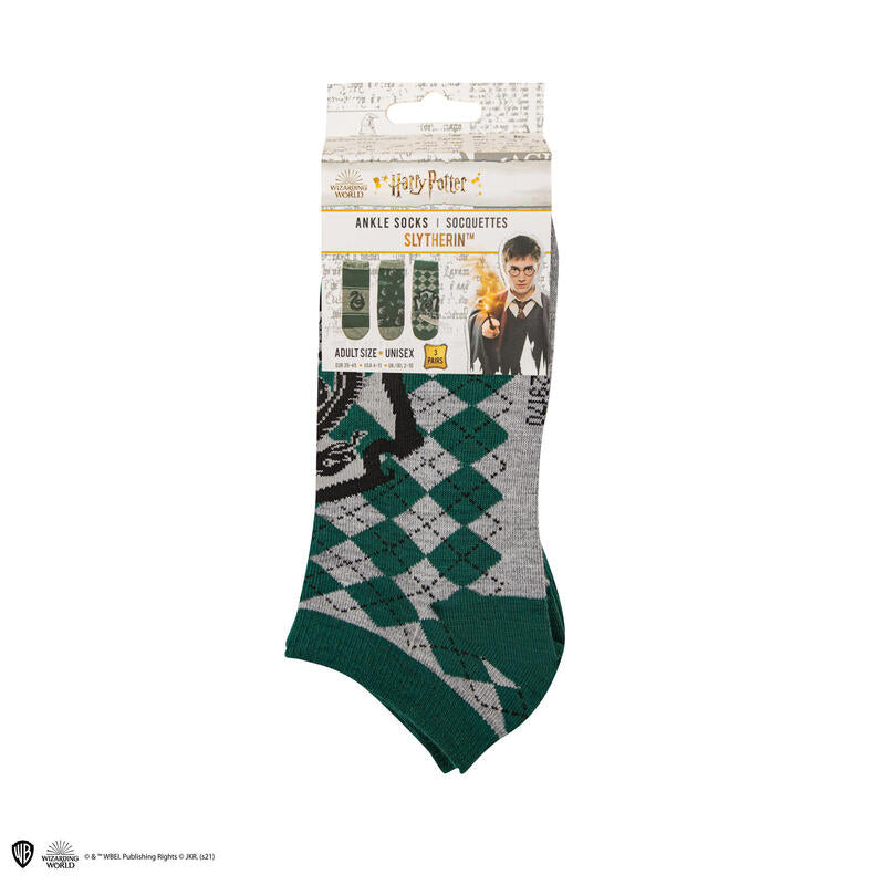 Harry P.Calcetines 3ud Tobillo Slytherin