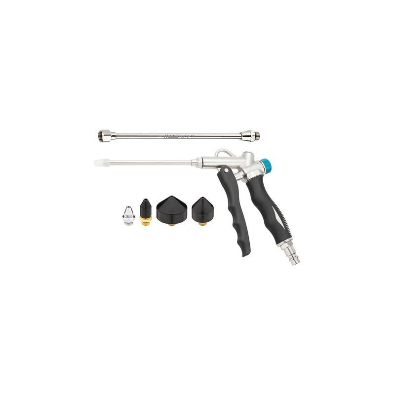 Pistola De Soplado Hazet Con Juego De Cono 9040-4/6, Herramienta De Soplado 6 Piezas 2607929